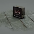 Modern alarm clock 3d model
