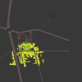Aerial Planning of Residential Community With High Rise Low Rise Buildings Greenery and Swimming Pools