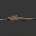 Natural Brown Soil Sample With Detailed Texture Earthy Structure And Surface Patterns 3d model
