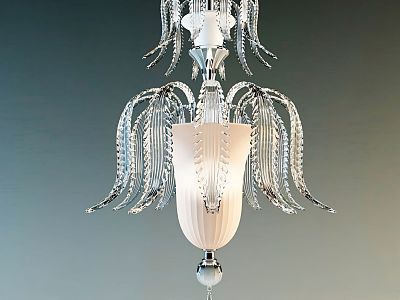 European Chandelier Lamps 3d model