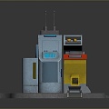 Sci-fi Items Sci-fi Components High-tech Components Sci-fi Equipment Sci-fi Scene Sci-fi Environment Game Scene 3d model