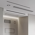 Modern Interior Ceiling Design With Built In Air Conditioner Vents And Sleek Lines