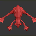 Frog Poison Frog Game Frog Reptile Cold Blooded Animal Reptile 3d model