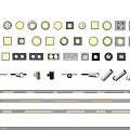 Modern Downlights And Spotlights With Various Designs For Home Interior Lighting