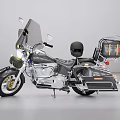 Classic Cruiser Motorcycle With Windshield Two Seater Seat Saddlebags Alloy Wheels And Chrome Details