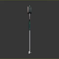Precision Dial Indicator Measuring Tool With Green Handle And Metal Rod Shaft Design