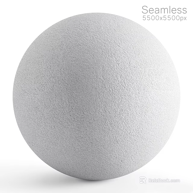 Modern Architectural White Sphere Component With Textured Surface And Smooth Finish 3d model