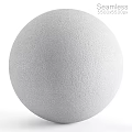 Modern Architectural White Sphere Component With Textured Surface And Smooth Finish 3d model