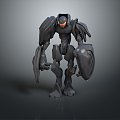 Modern Robot Mech Warrior Mech Soldier Machine Battlearm Mechanical Battlearm 3d model