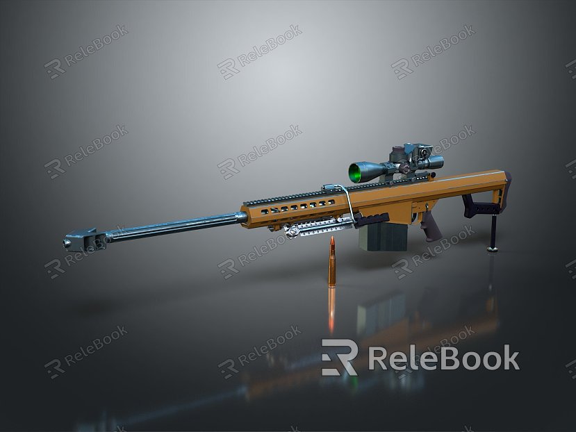 Sniper Rifle Sniper Rifle Sight Modern Weapons Hot Weapons Hot Weapons Firearms model