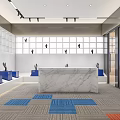 Front Desk 3d model