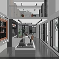 ZEKIN Showroom Displaying Modern Door And Window Products With Cabinets And Tables