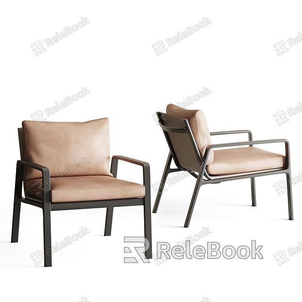 Modern leisure chair single chair model