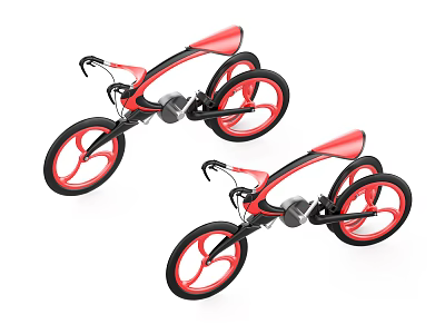 Modern Bicycle Concept Bicycle 3d model