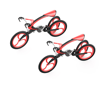 Modern Bicycle Concept Bicycle 3d model