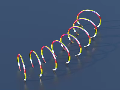 toys amusement equipment children's toys electric toys colorful 3d model