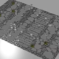 Stepping Stones Garden Path Design With Natural Stone Slabs and Green Plants