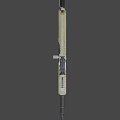 Modern Tactical Assault Rifle Featuring Black And Tan Finish With Detachable Magazine And Rail System