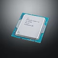 Intel Core i5 Desktop Processor with Silver Heat Sink and Blue Circuit Board