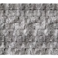 Rustic Gray Stone Background Wall With Neatly Arranged Brick Texture And Natural Design