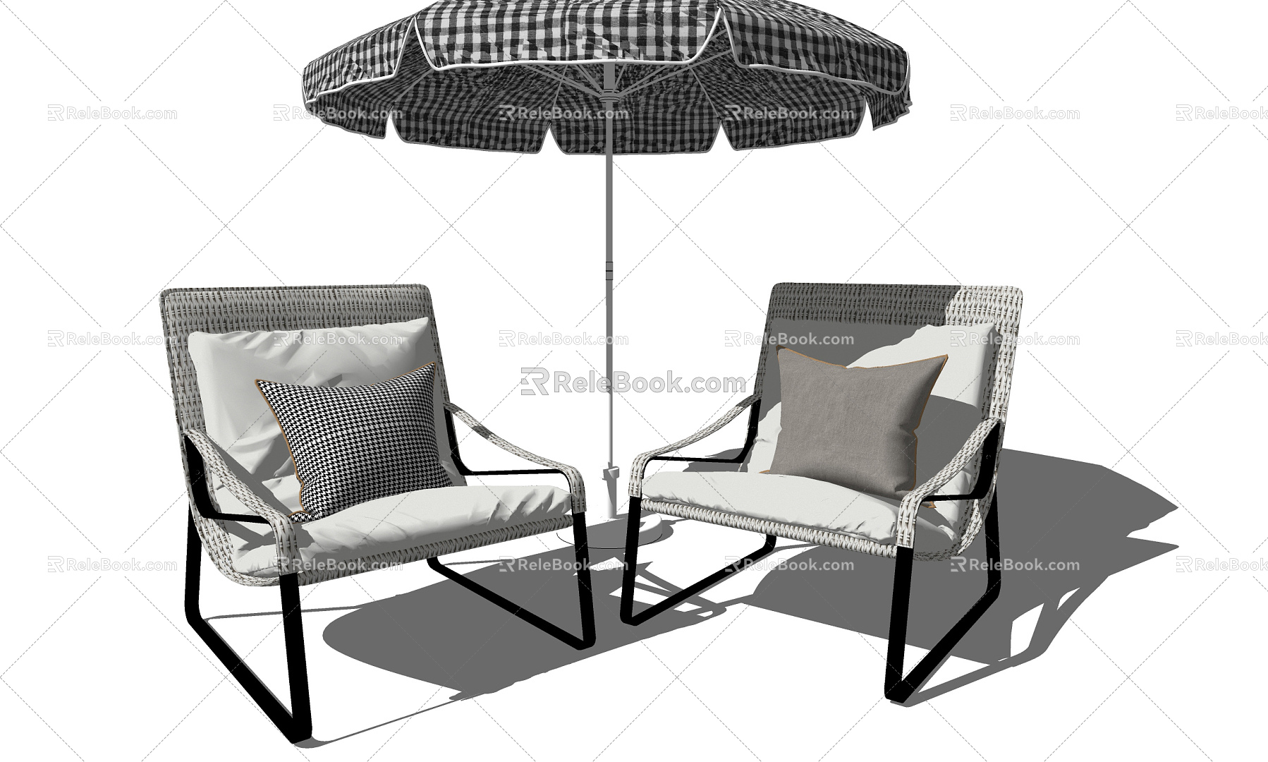 Modern Outdoor Chair Outdoor Leisure Chair model