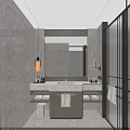 Elegant Modern Luxury Hotel Guest Room With King Bed And Comfortable Cozy Lounge Area