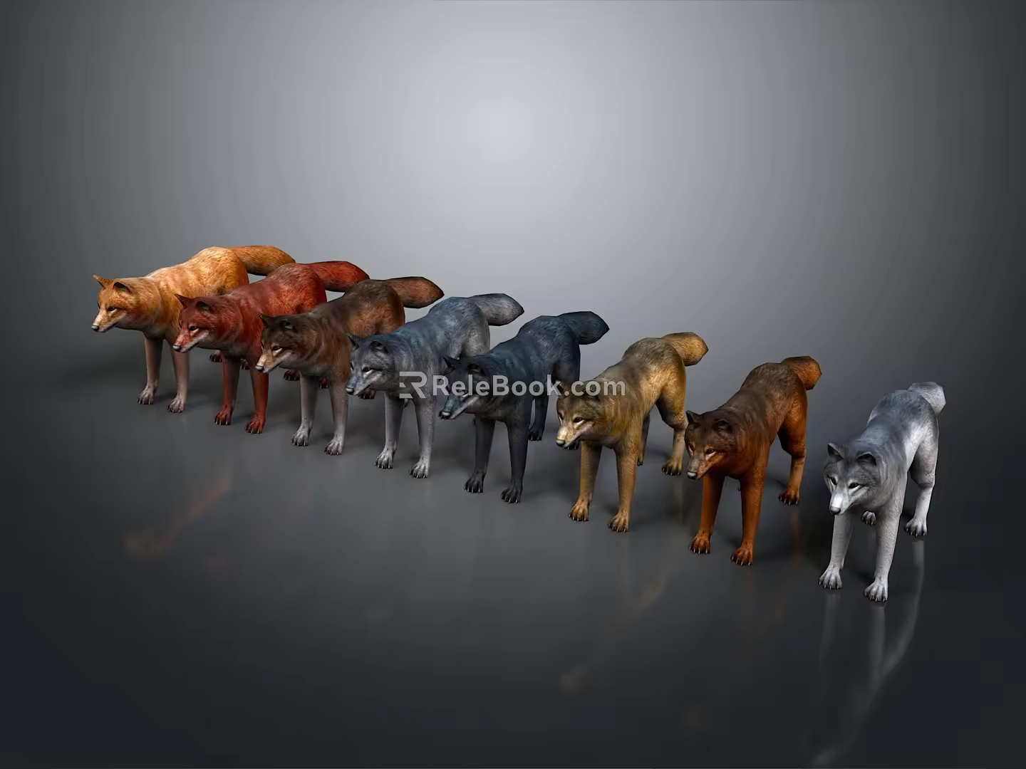 Wolf Cartoon Wolf Animation Wolf Animation Wolf Big Bad Wolf Warrior Cartoon Character Cartoon Animal 3d model