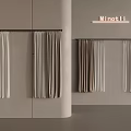 Elegant Neutral Toned Curtains In Beige Brown And White For Modern Interior Design