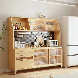 Nordic Sideboard Log Sideboard 3d model