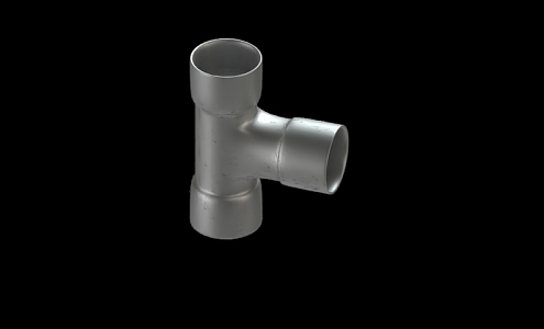 Modern Piping 3d model