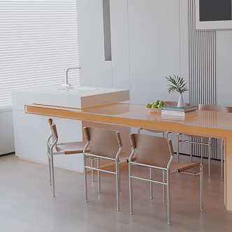 Modern table combination 3d model
