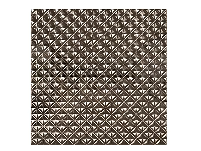 Background Wall Featuring Black and White Geometric Pattern Small Triangles Repeating Diamond Grid Design 3d model