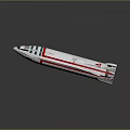 modern rocket engine jet engine aircraft engine supersonic aircraft engine 3d model