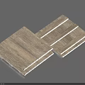 Smooth Wood Grain Boards Stacked On Light Blue Background With Natural Texture