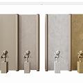 Micro-cement wall art paint wall paint cement wall real stone paint 3d model