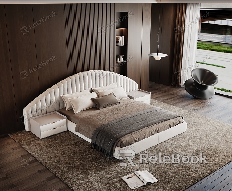 Modern Double Bed model