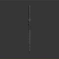 Modern Tactical Rifle with Black Finish Detachable Magazine and Rail System