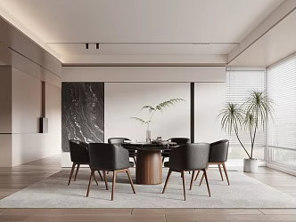 Modern Restaurant 3d model