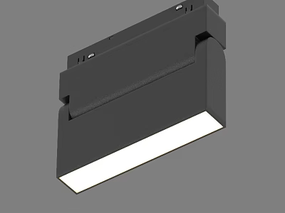 Modern Sleek Black LED Downlight Spotlight For Ceiling Mounted Interior Lighting 3d model
