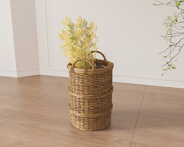 Storage basket 3d model