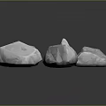Rock Block Rock Block Rock Specimen Boulder Big Stone Block Rock Stratum Rock Stratum Rock Stratum Rock 3d model