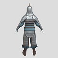 Chinese Armor Armor Soldier Armor 3d model