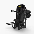 Seated Strength Training Sports Equipment With Black Frame And Control Panel For Gym Use