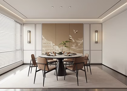 New Chinese Restaurant 3d model