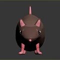 Cartoon Mouse Anime Mouse Anime Mouse Cartoon Character Cartoon Animal Cartoon Small Animal Game Character 3d model