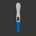Reliable Home Pregnancy Test Stick With White And Blue Handle And Clear Result Window