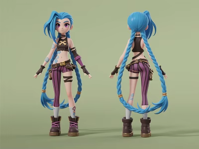 Kinkes. 3d model