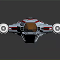 Modern Spaceship Spacecraft 3d model