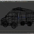 Iveco Nanjing Iveco IVECO Communication Support Vehicle Transport Vehicle Bus 3d model