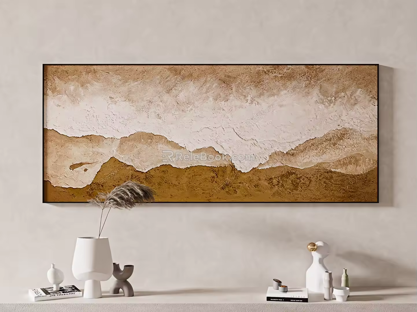 Decorative Painting Hanging Painting SU Model 3d model